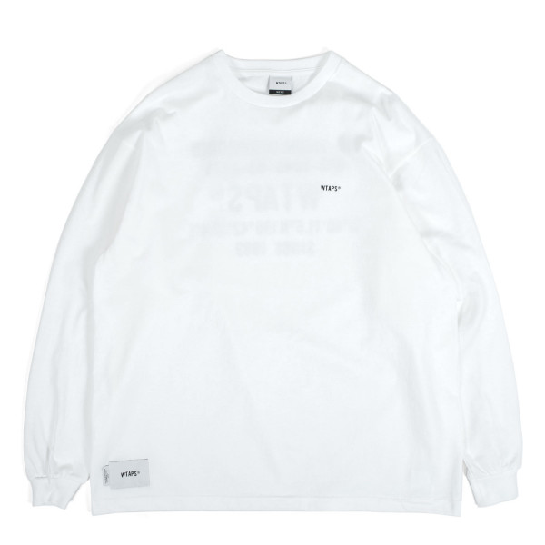 Wtaps Spec Longsleeve T-Shirt 252ATDT-LTM04S White