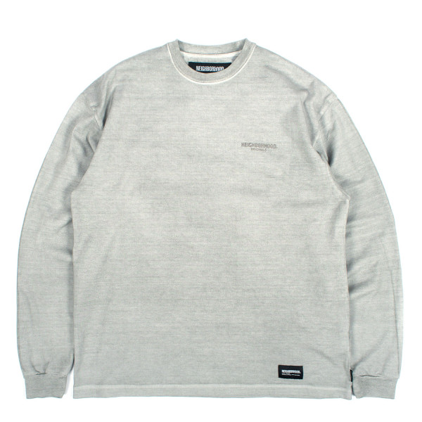 Neighborhood Pigment Dyed Crewneck Longsleeve T-Shirt 251FPNH-CSM12