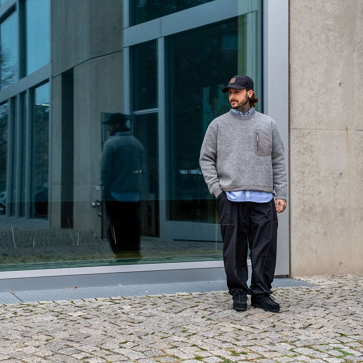 and Wander Crinkled Nylon Pants | FIRMAMENT - Berlin Renaissance