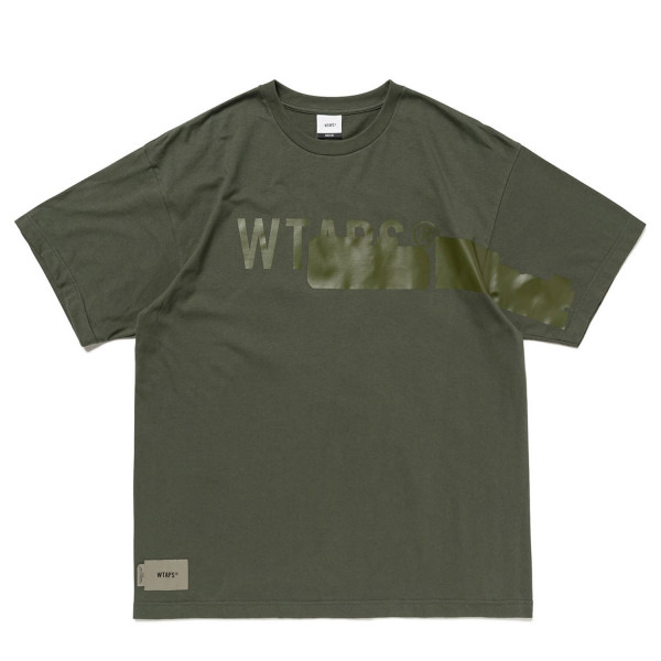Wtaps VSN T-Shirt 251ATDT-STM06S Olive Drab