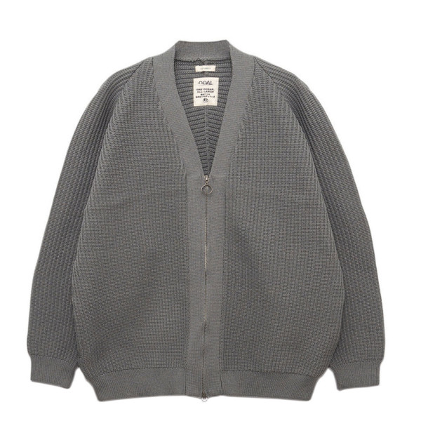 Nanamica 5G Zip Knit Cardigan S25FJ013 Grey