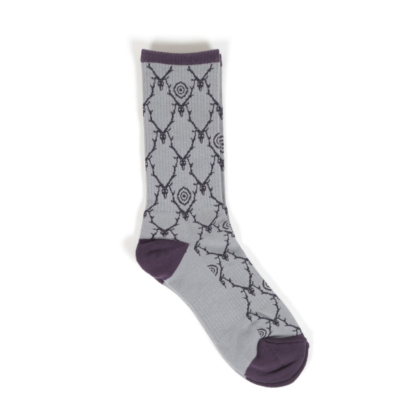 South2 West8 Skull & Target Socks MR683