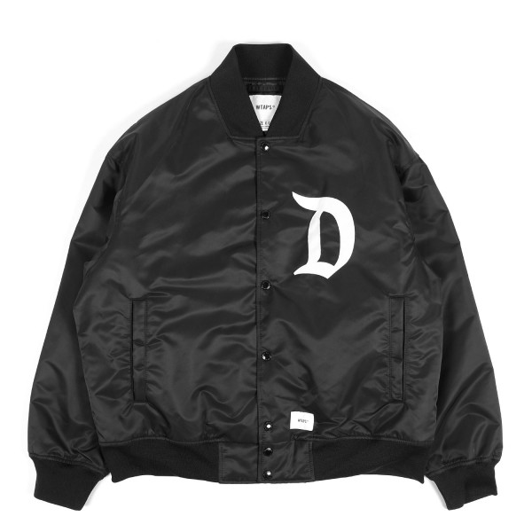 Wtaps TEAM JACKET NYLON. TWILL Black-