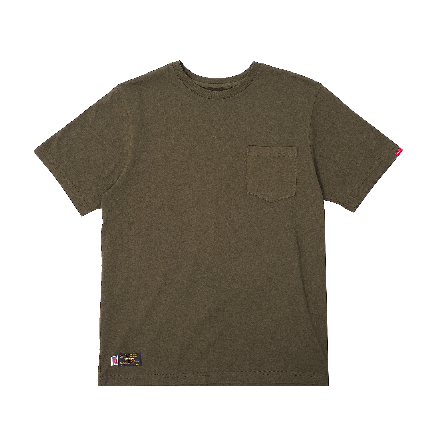 Wtaps Blank SS Pocket T-Shirt 01 Made in USA | FIRMAMENT - Berlin 
