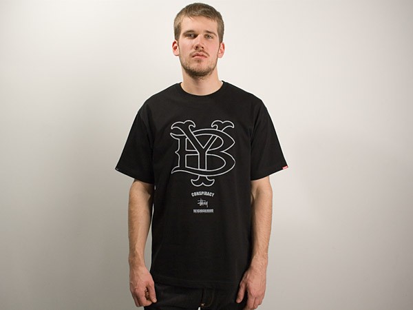 Stussy x NBHD Boneyards II B.Y. Logo T-Shirt