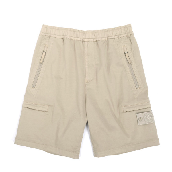 Stone Island Ghost Piece Drawstring Bermuda Shorts