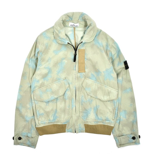 Stone Island Camo Devore Watro-TC Flight Jacket