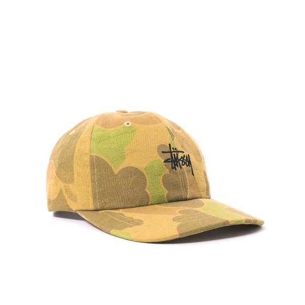 Stussy Jacquard Camo Low Cap