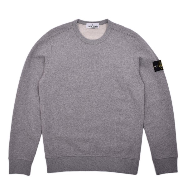 Stone Island Brushed Cotton Crewneck Sweatshirt