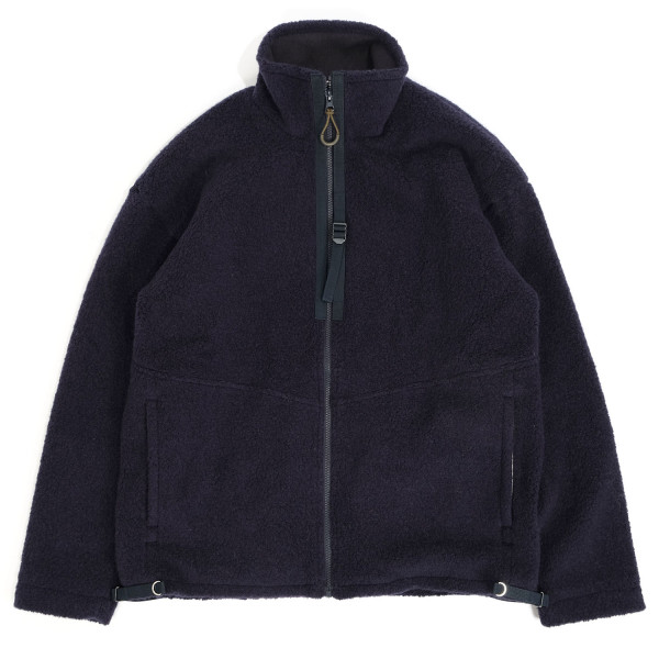 Garbstore Wool Zip Up Fleece Jacket