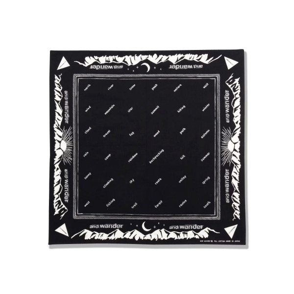 and Wander Reflective Words Bandana 5745987264