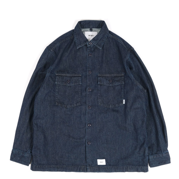 Wtaps CBW Longsleeve Overshirt 231BRDT-SHM01