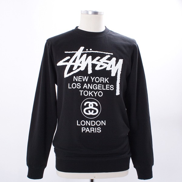 Stussy World Tour Crewneck Sweatshirt