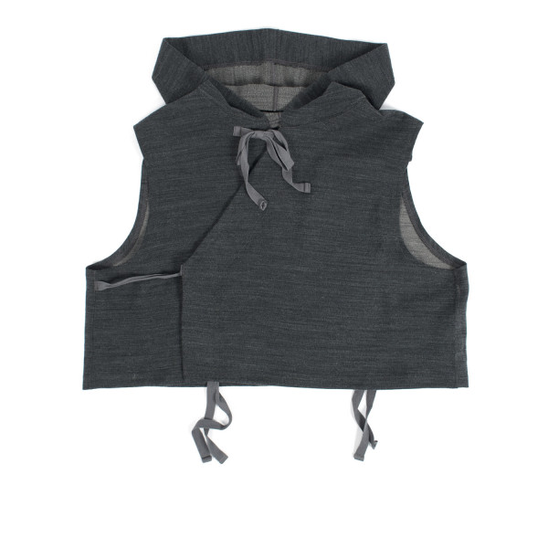 Engineered Garments Knit Wrap Vest 25F1B038 Charcoal