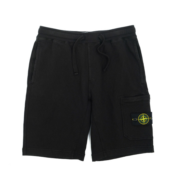 Mens black on sale stone island shorts