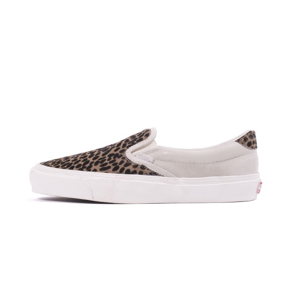 vans pony hair leopard