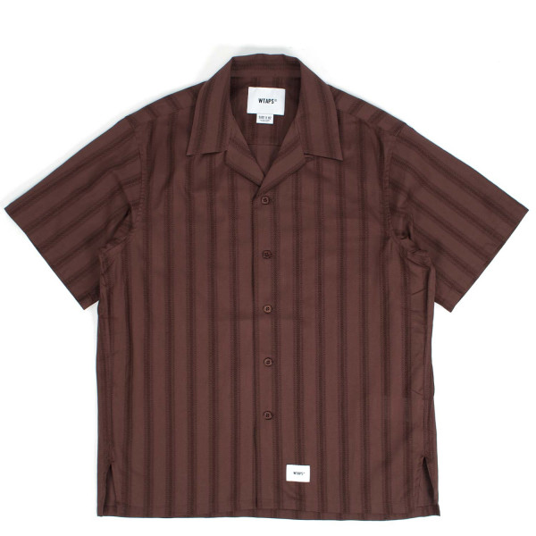 Wtaps Frio 02 Karami-Ori Shirt 261CWDT-SHM07 Brown