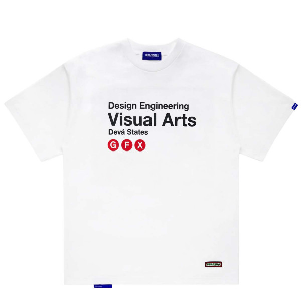 Deva States Bars T-Shirt DSA2W214S26 White