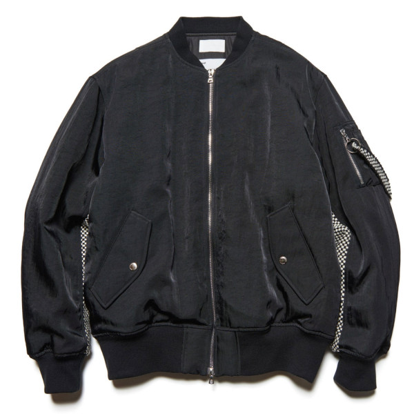 Sophnet Kvadrat Sisu Flight Jacket SPNT-252007 Black