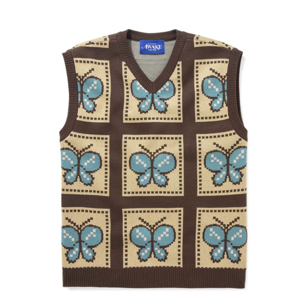 Awake NY Butterfly Sweater Vest