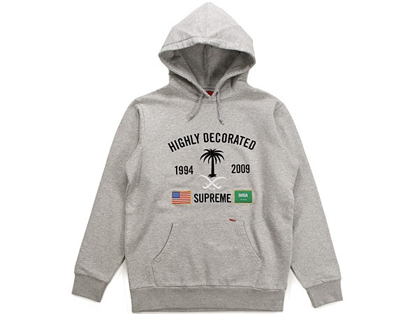 Supreme Military Hooded Sweatshirt