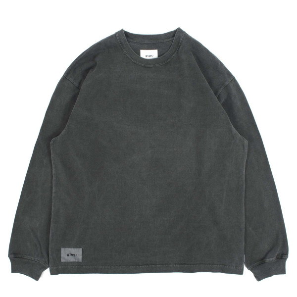 Wtaps Sign-OD Longsleeve T-Shirt 261ATDT-CSM08 Black