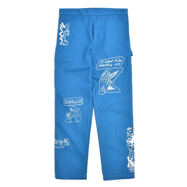 Brain Dead Printed Canvas Carpenter Pant