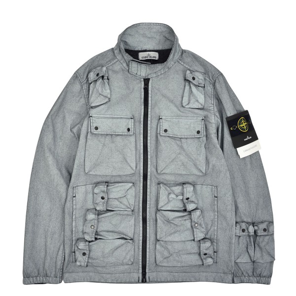 Stone Island Canvas Placcato Field Jacket