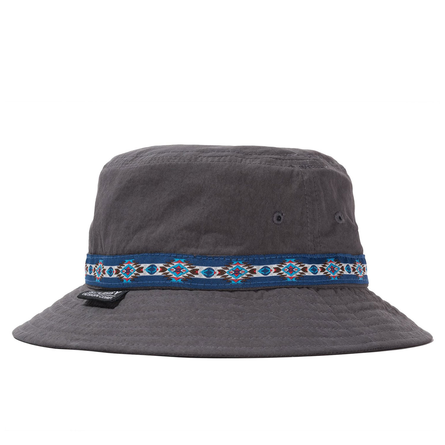 Stussy reflective store tape bucket hat