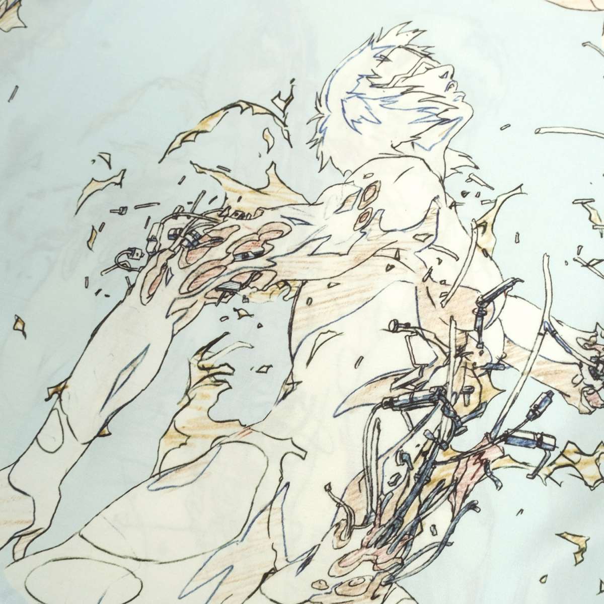 Wacko Maria Ghost In The Shell Hawaiian Type-5 Shirt