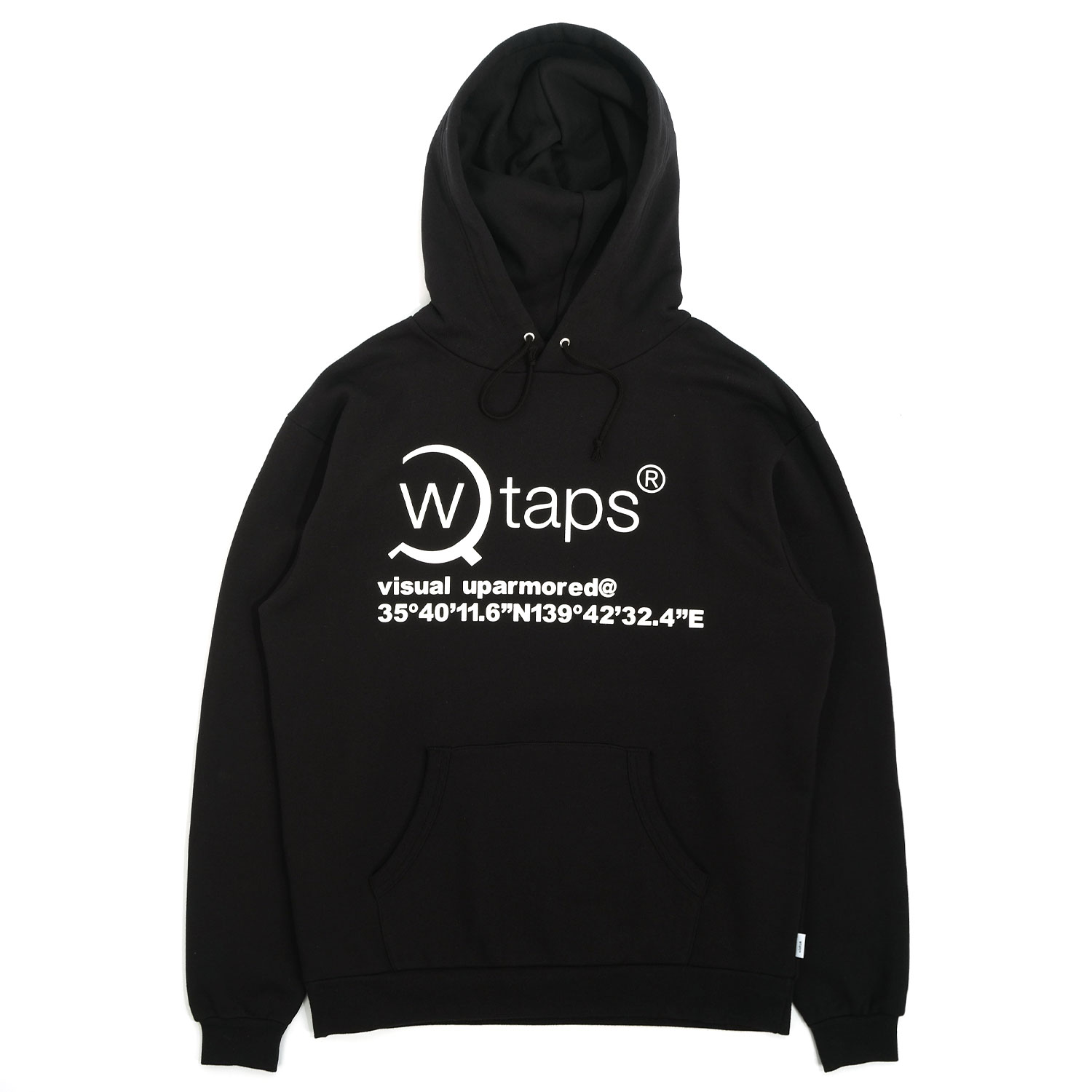 黒M WTAPS SNEAK VISUAL UPARMORED HOODY-