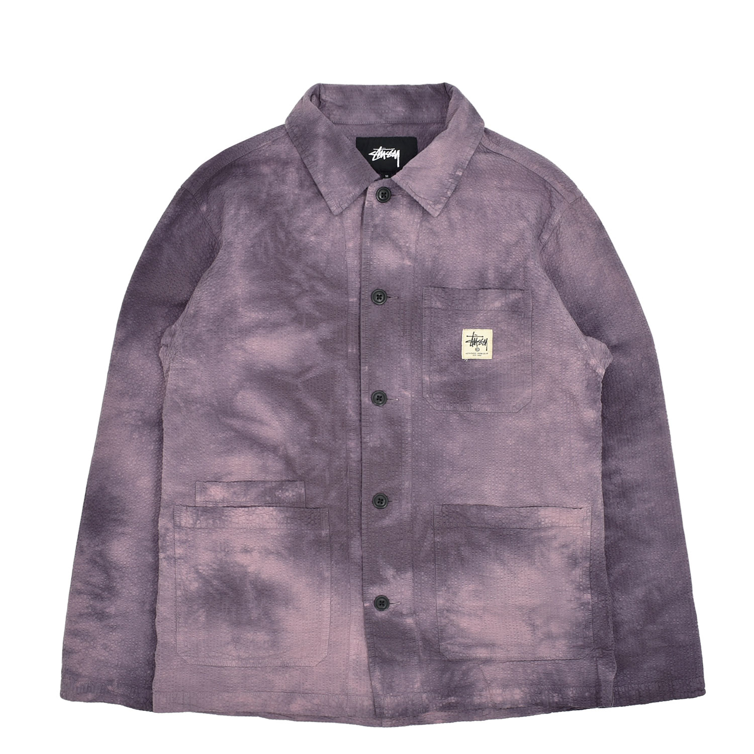 Stussy Overdyed Seersucker Chore Jacket | FIRMAMENT - Berlin 