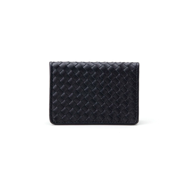 Neighborhood Leather Mesh Card Case 241MVNH-AC02