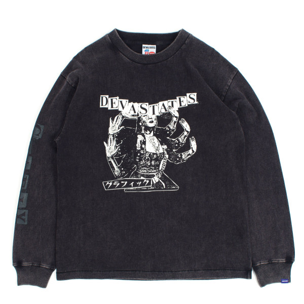 Deva States Fuzz Longsleeve T-Shirt DSA1B204F25