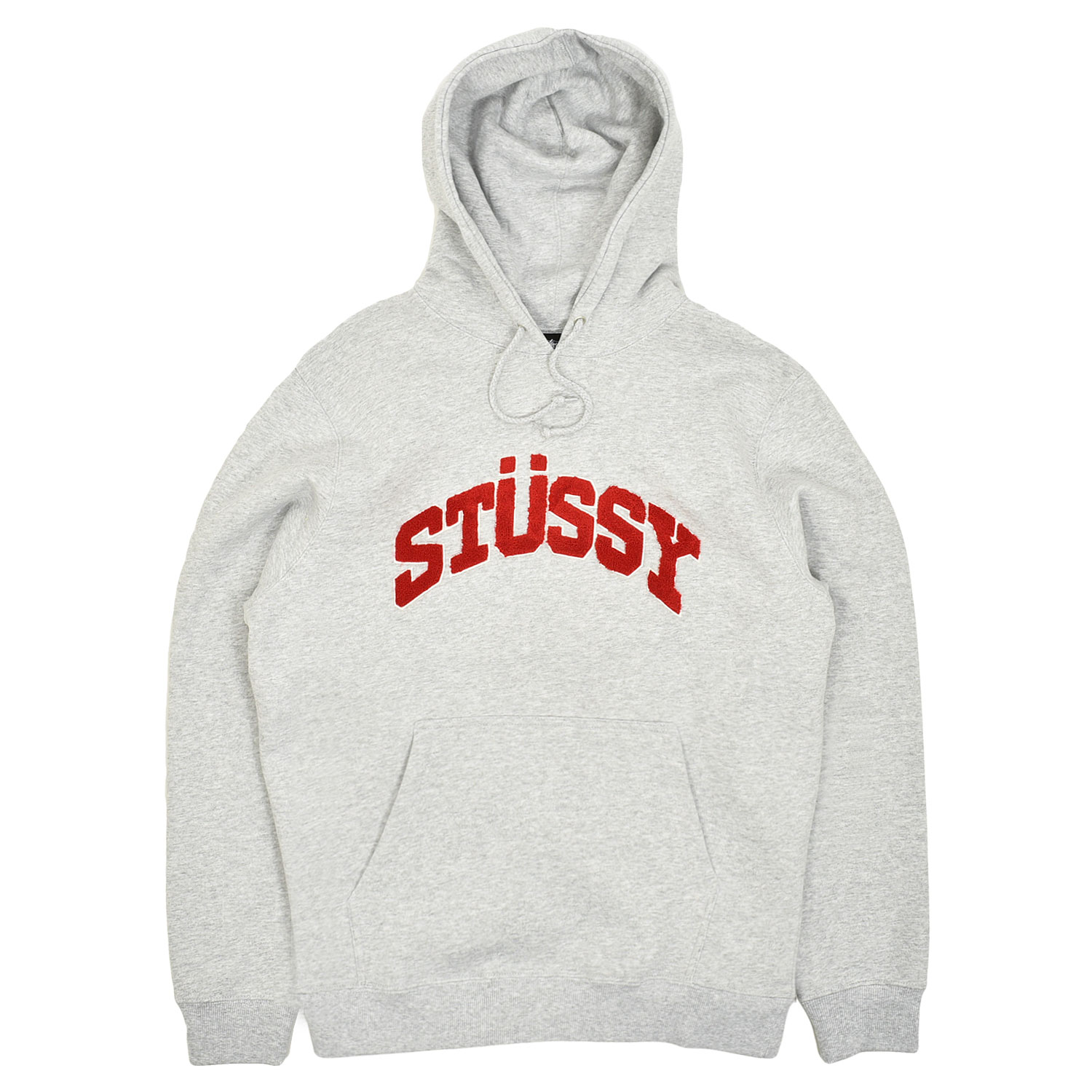 Stussy Chenille Arch Applique Hooded Sweatshirt | FIRMAMENT 