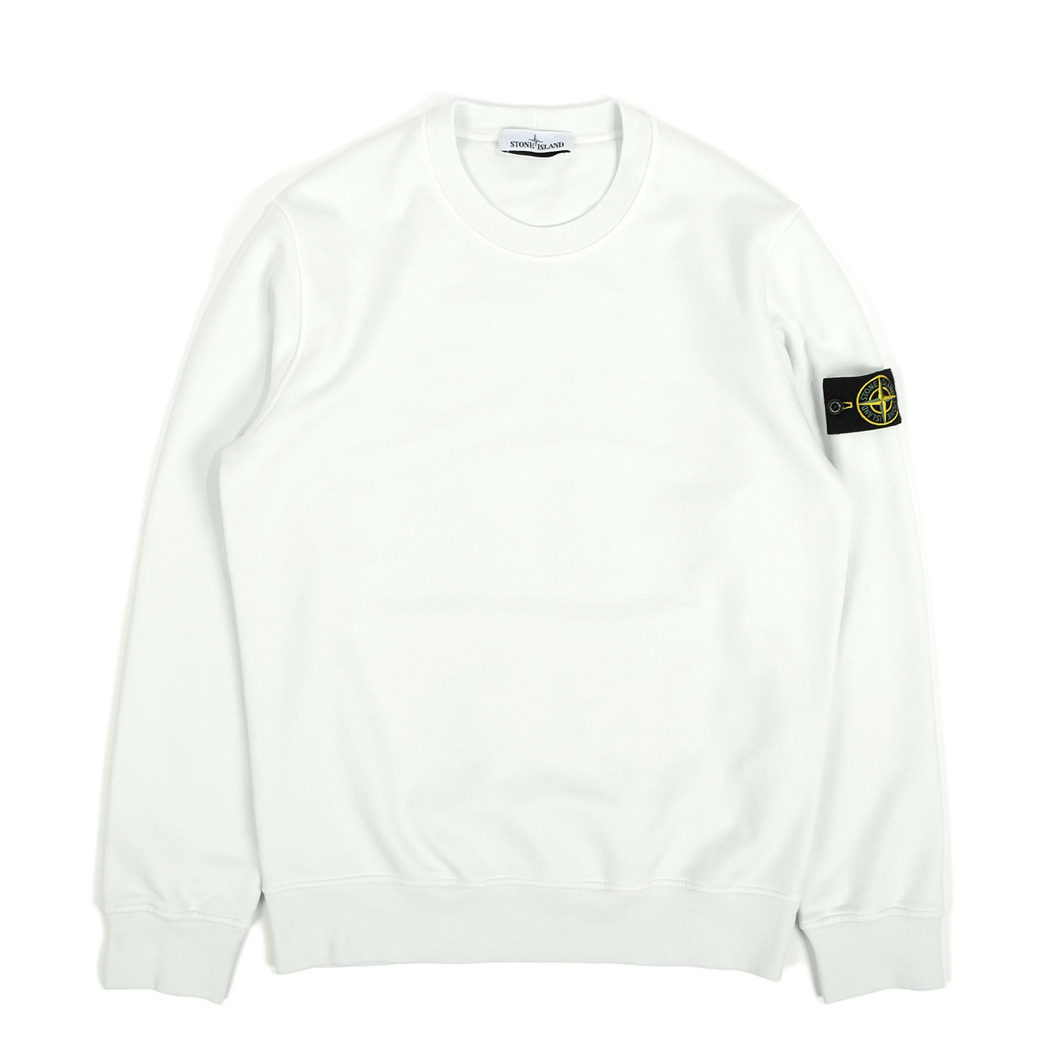 stone island garment dyed ghost sweatshirt