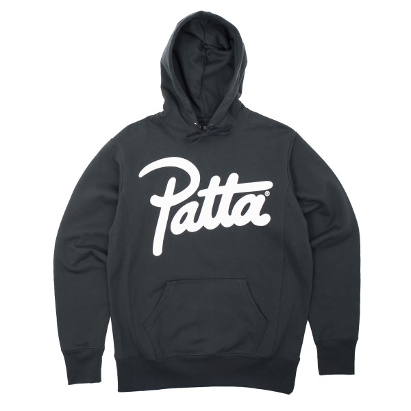 Patta script logo hooded sweater clearance