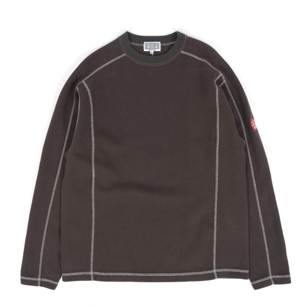 Cav Empt Crew Neck Dbl Knit Long Sleeve T-Shirt CES25CS18