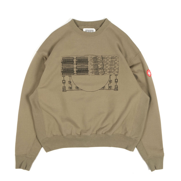 Cav Empt Not Identical To Crewneck Sweatshirt CES23CS07