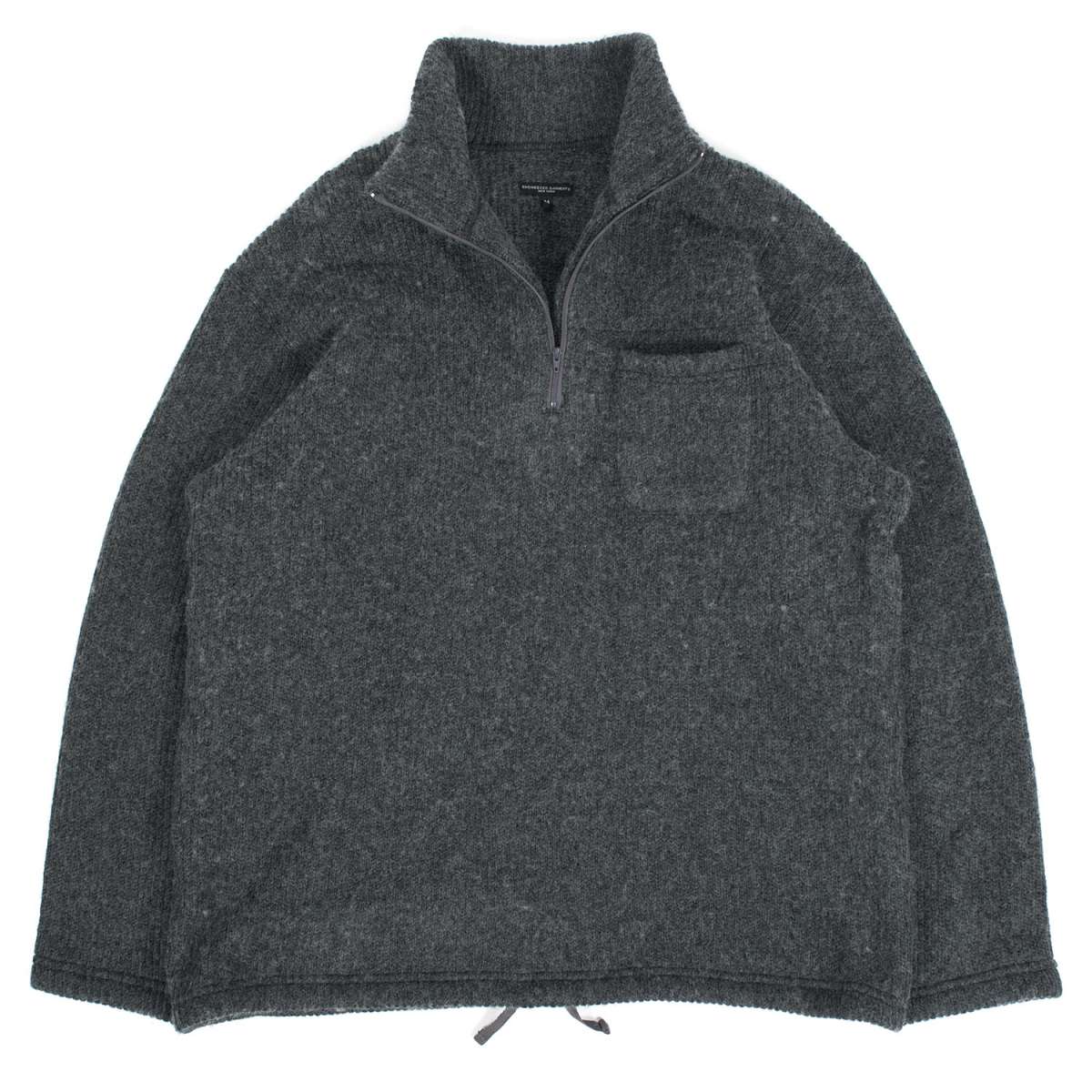 Engineered Garments Zip Mock Neck Knit Sweater | FIRMAMENT