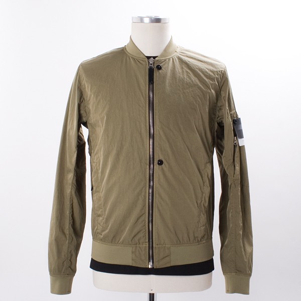 Stone Island Shadow Hollowcore Metal Bomber Jacket