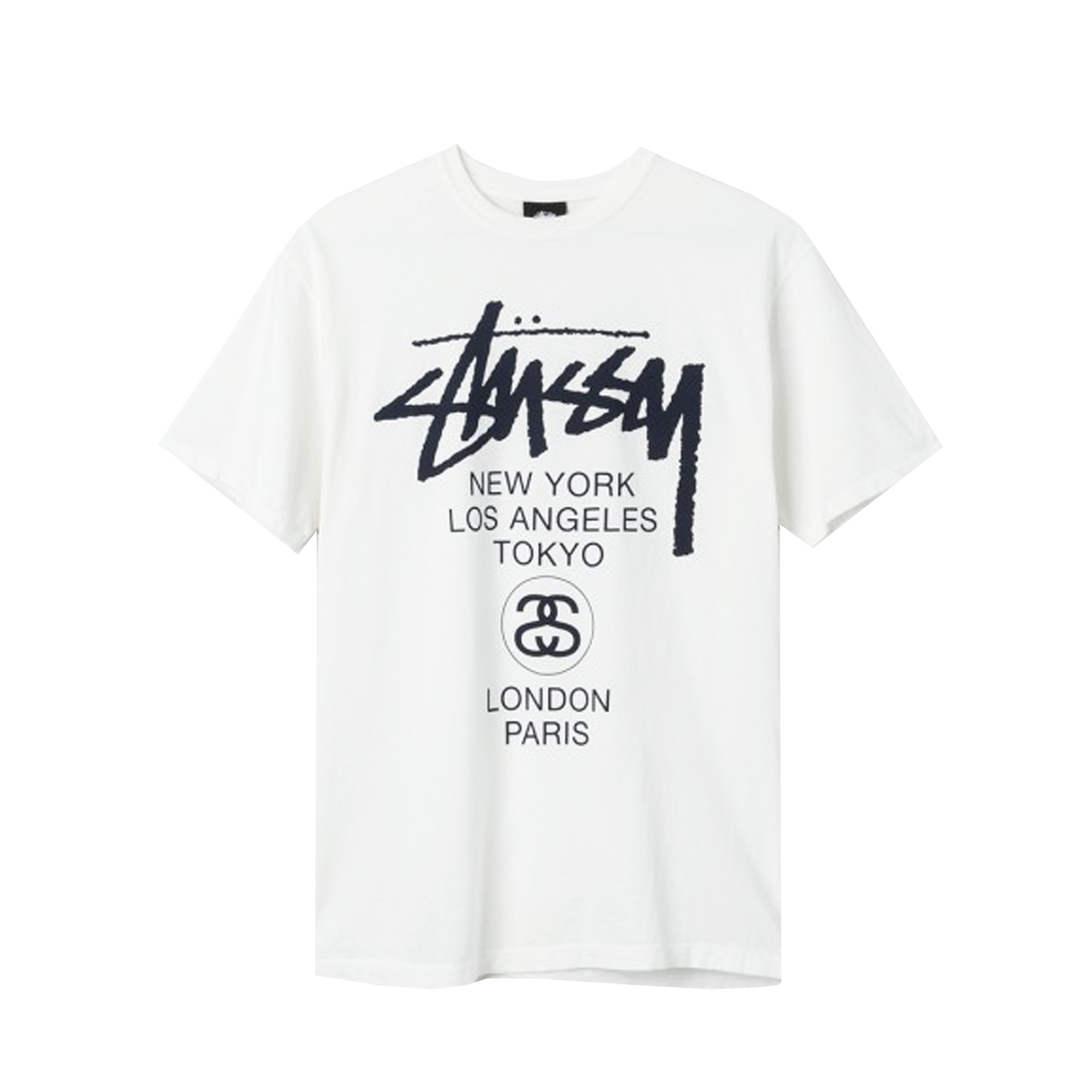 Stussy World Tour Pigment Dyed T-Shirt | FIRMAMENT - Berlin