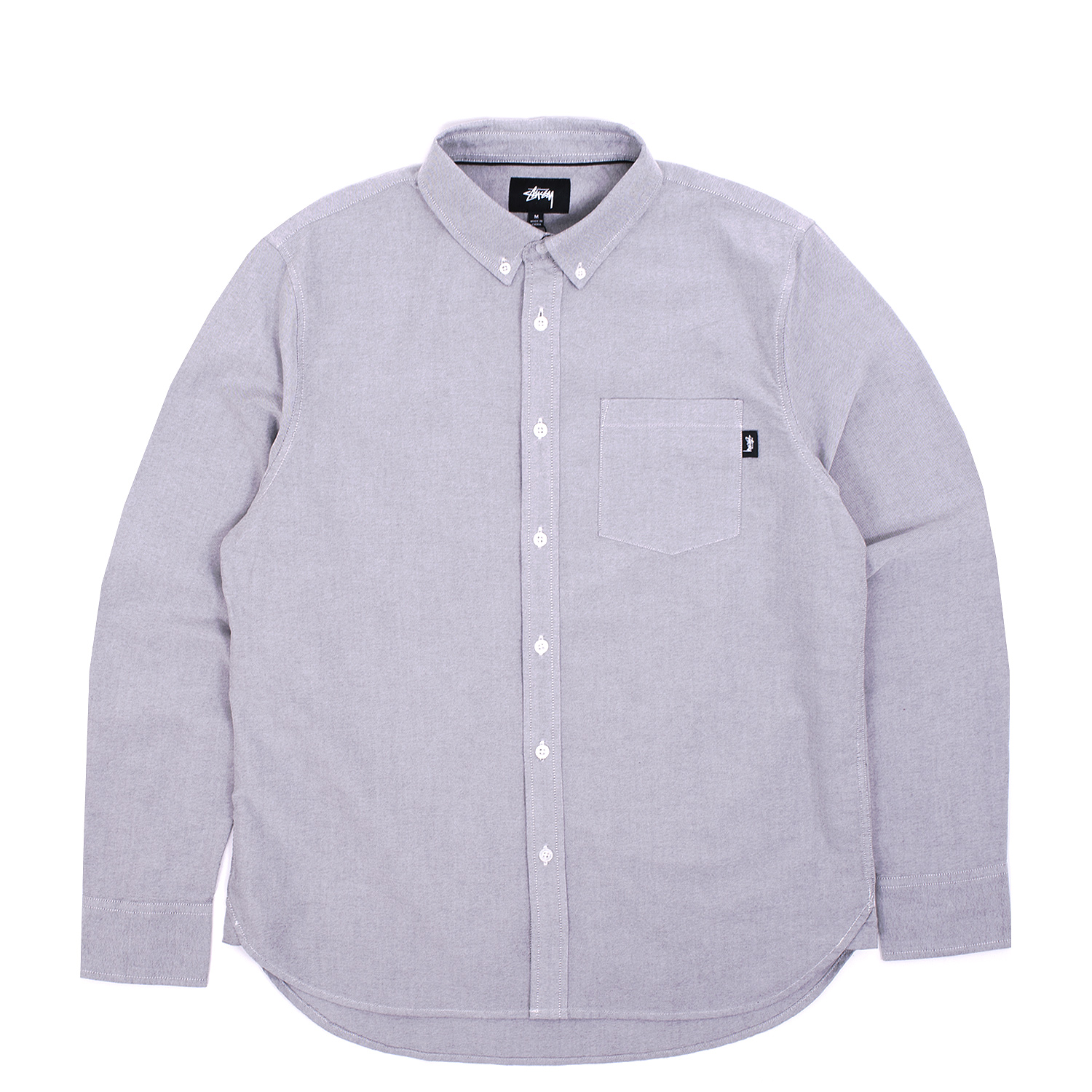 stussy button up shirt long sleeve