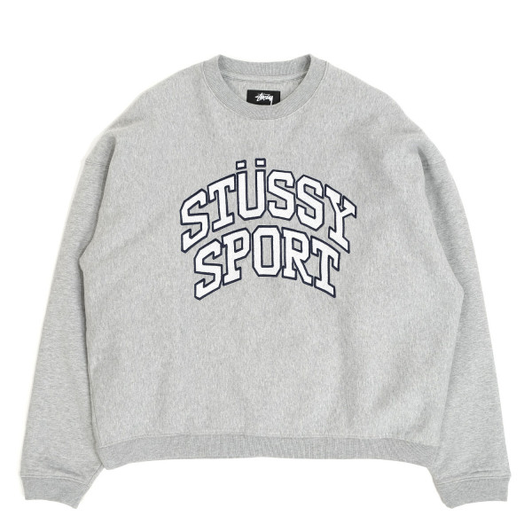 Stussy Relaxed Oversized Crewneck Sweatshirt