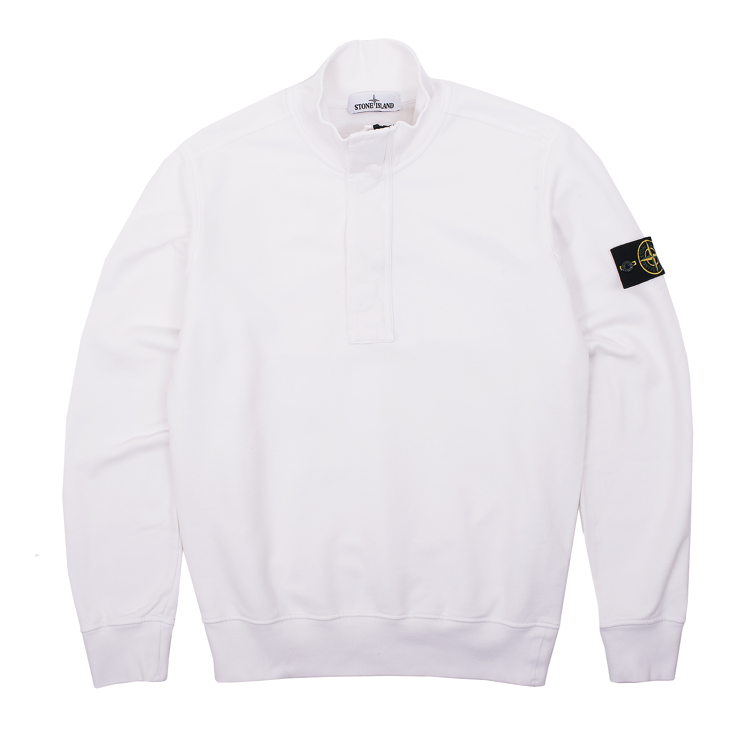 half zip sweater stone island