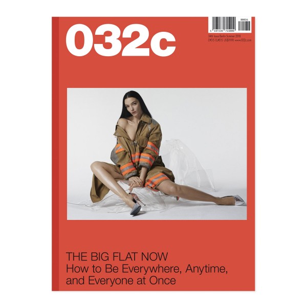 032c Issue #34 The Big Flat Now - Mariacarla Boscono
