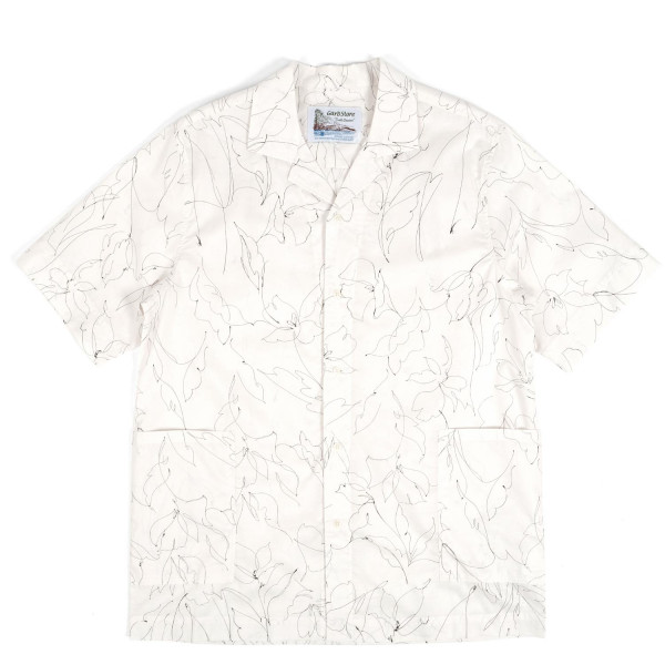 Garbstore Kabana Shirt S 081 GAJ UTSL WHT