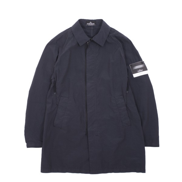 Stone Island Shadow Silon Garment Dyed Single Layer Coat