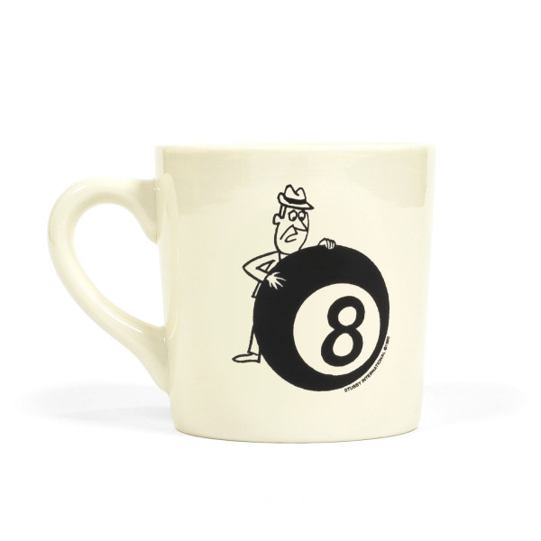 Stussy Behind The 8 Ball Ceramic Mug