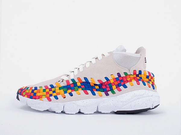 nike footscape rainbow